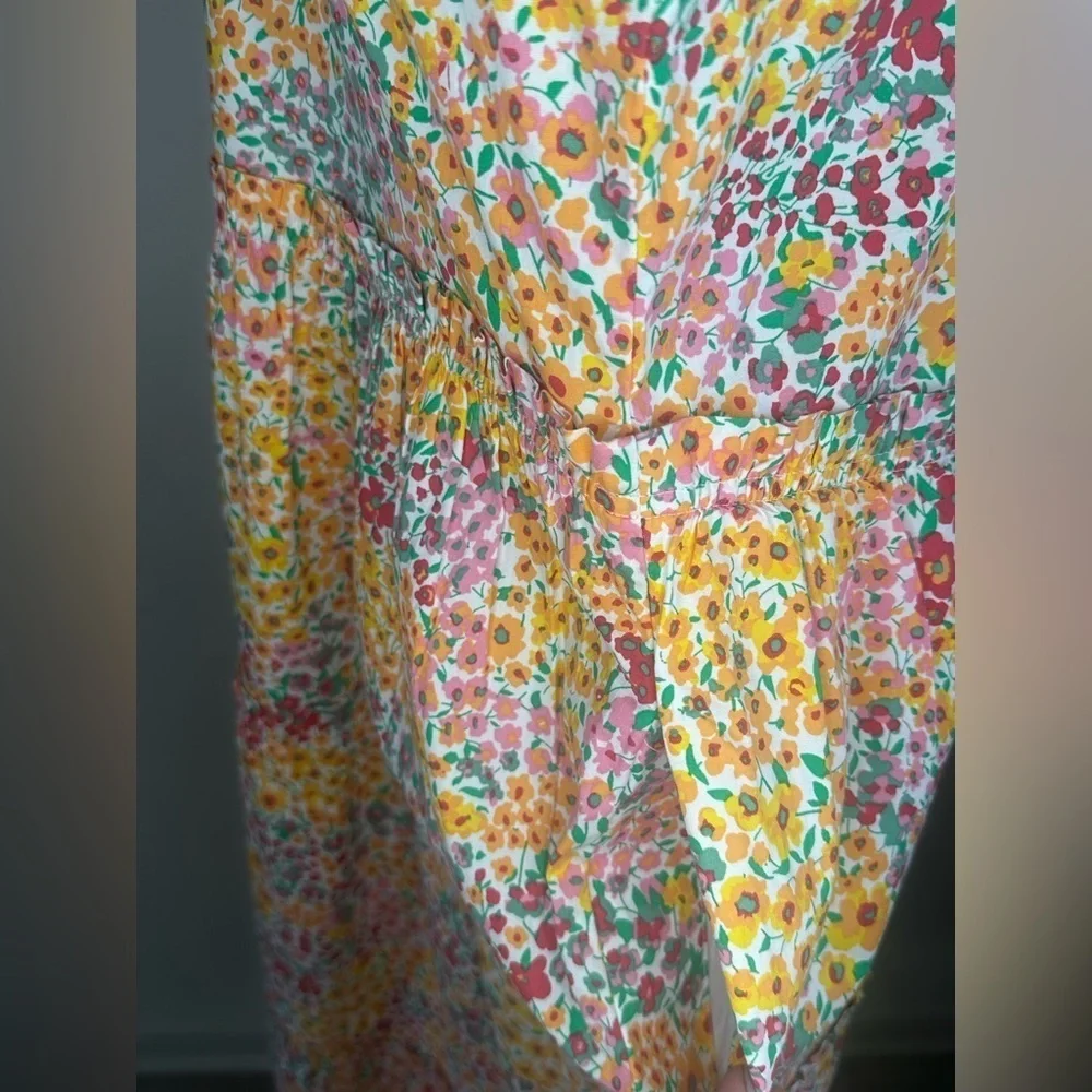 J. Crew Multicolor Floral Dress
